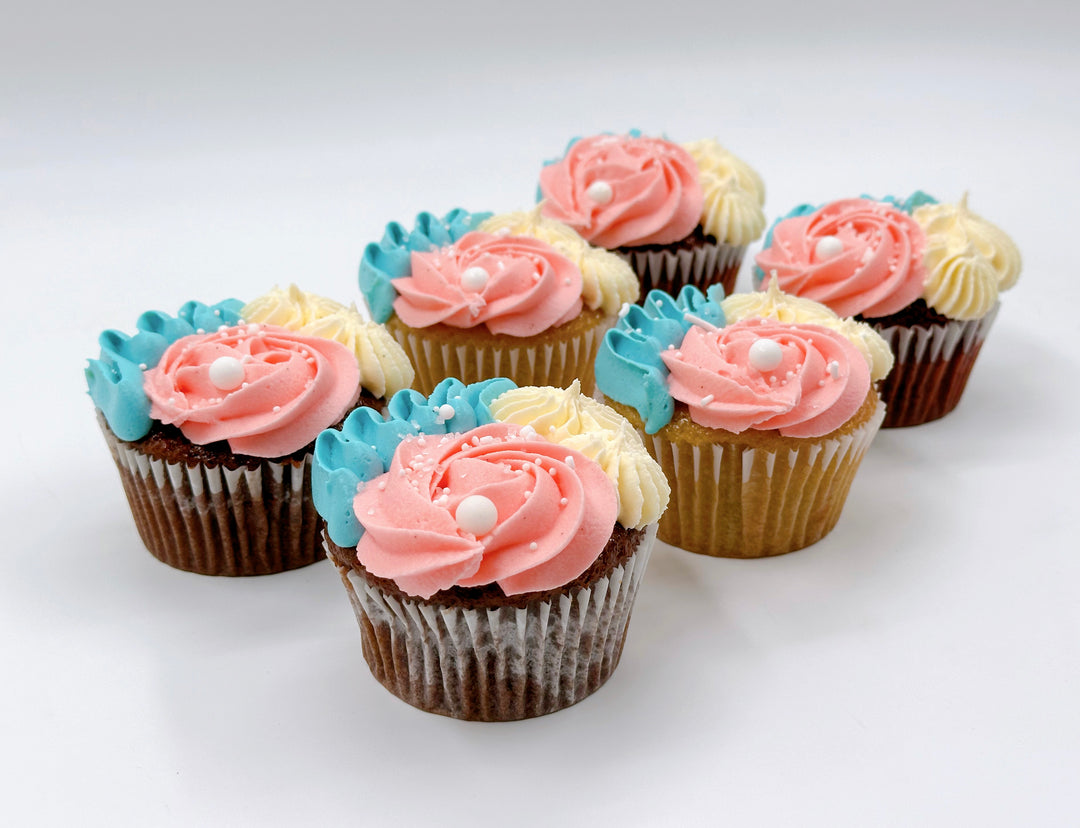 Gender Reveal Cupcakes